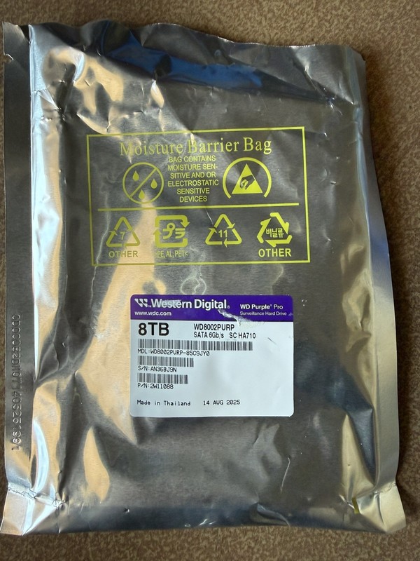REOLINK Home Hub Pro with 8TB WD Purple Pro Drive + Orig 2TB drive gallery