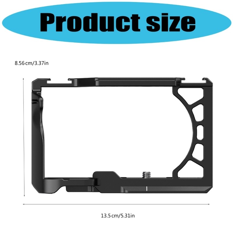 Lightweight Camera Security Cage Secure Battery Access For A6400 A6500 Models gallery