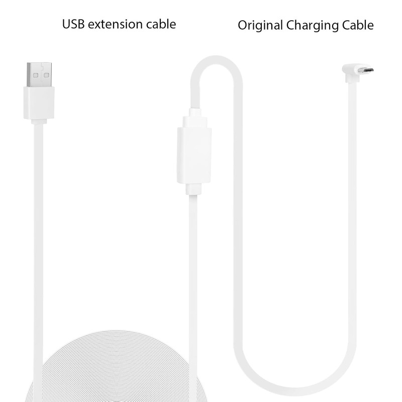 2PACK USB Extension Cable Compatible with WYZE Cam V3/V2,Wyze Cam OG, WYZE Ca... gallery