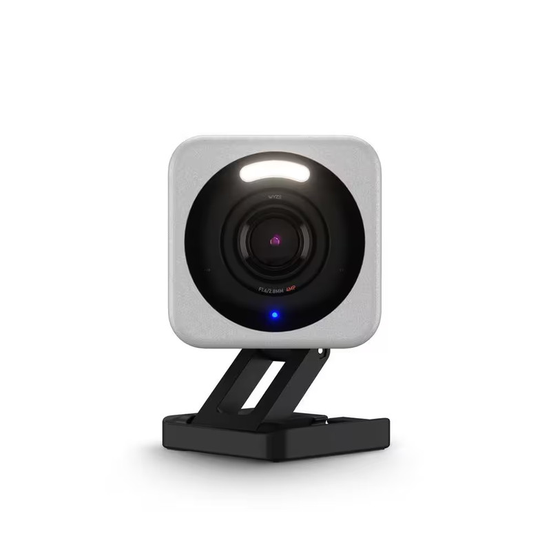 Cam V4 Wi-Fi 2.5K QHD Indoor/Outdoor Plug-In Smart Home Security Camera, Color N