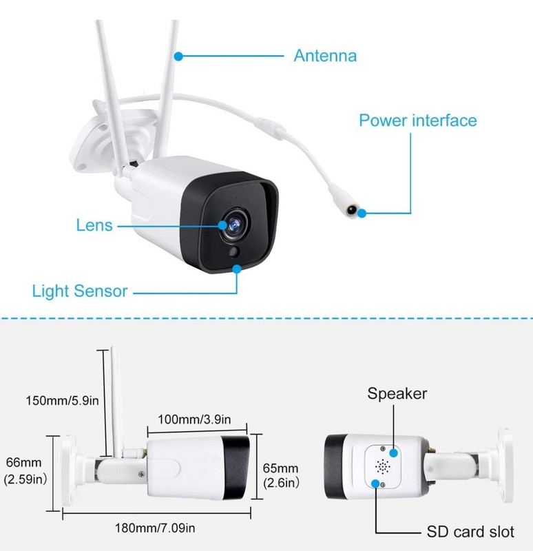 Voila Reve 4G LTE Cellular Security Camera, 1080P Mobile Outdoor Cam-NO Verizon gallery
