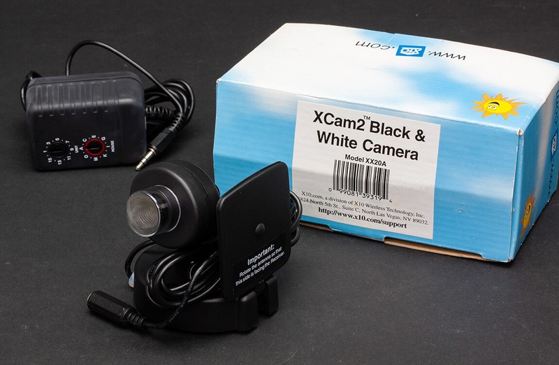 X-10 ActiveHome XX20A XCam2 Black & White Indoor/Outdoor Camera NOS