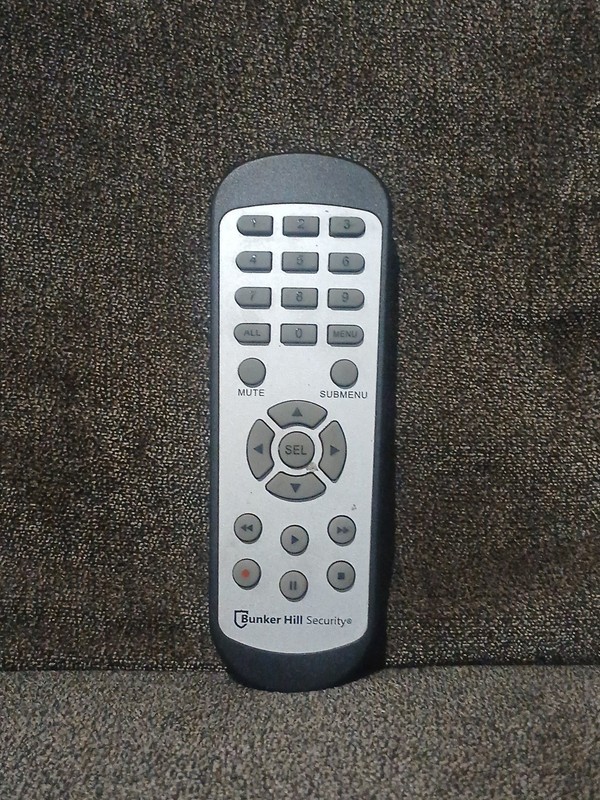 Bunker Hill Security 8 Channel DVR Kit Remote 61229 ~ TESTED