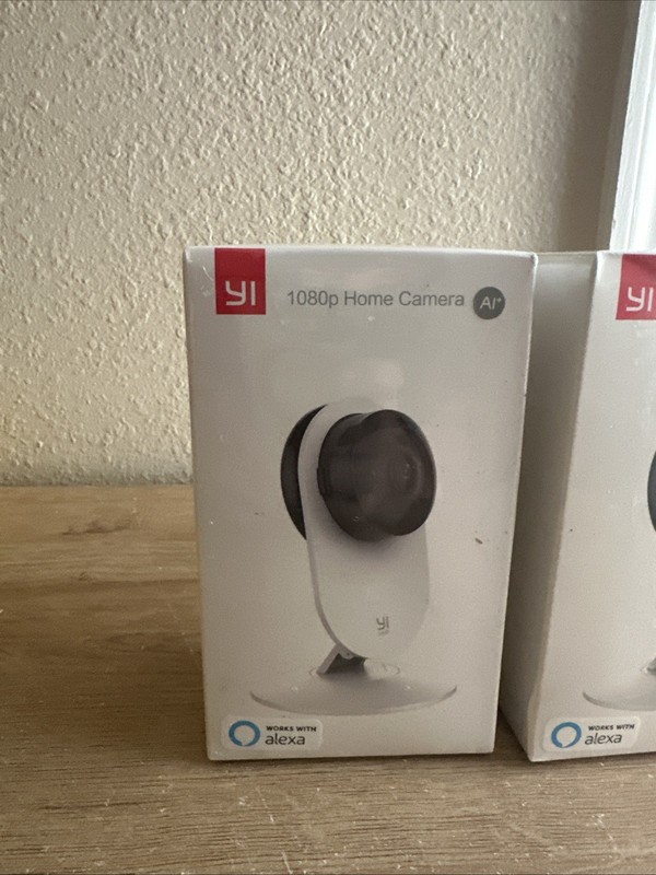 NEW! YI Technology 1080p H Camera White 2 Way Audio Night Vision YYS2016 Lot 2 gallery
