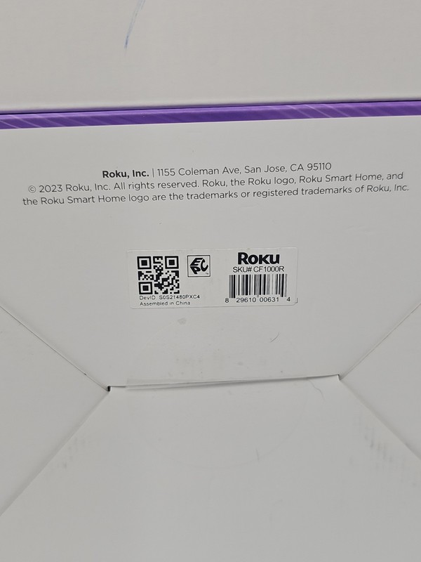 Roku Floodlight Security Camera SE Wired NEW SEALED gallery