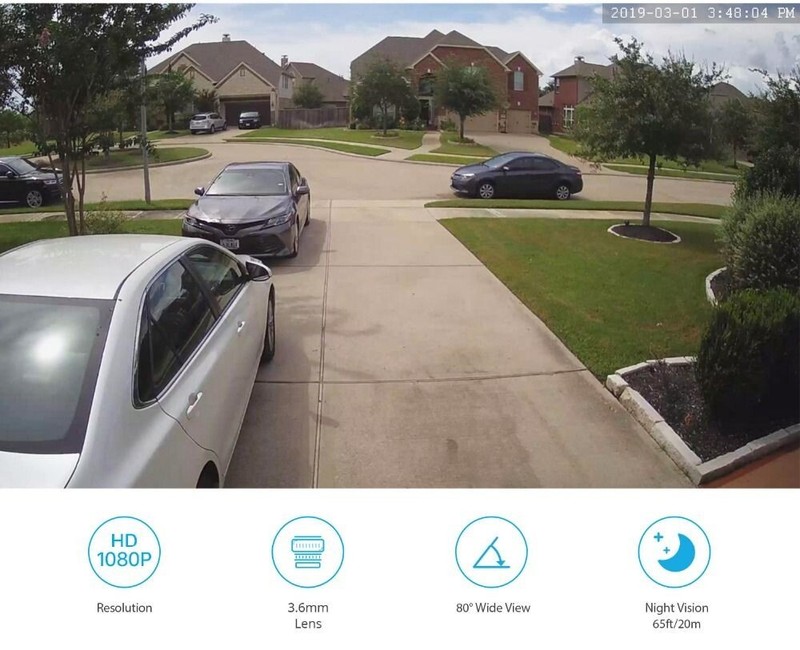 H.265/H.264 1080P Surveillance IP Camera Outdoor CCTV Security Camera PoE 48V gallery