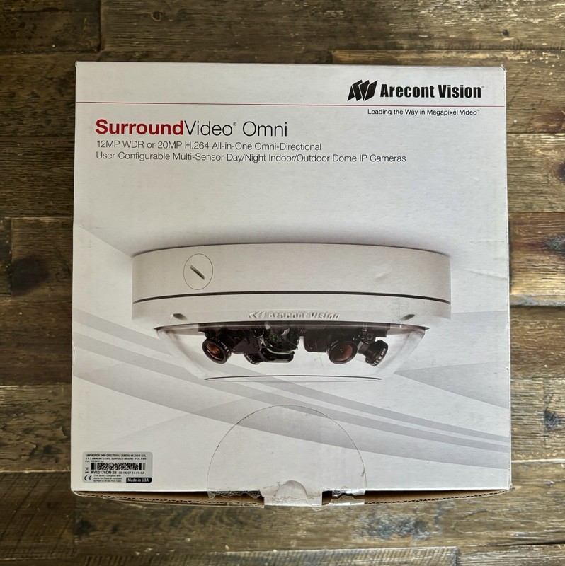 New Arecont Vision AV12176DN-28 Surround Video Omni - 12MP IP Camera gallery
