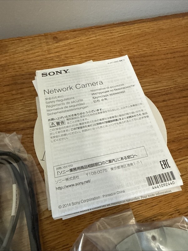 Sony SNC-VM601 Ipela 720p HD IP Vandal Network Security Mini Dome Camera POE gallery