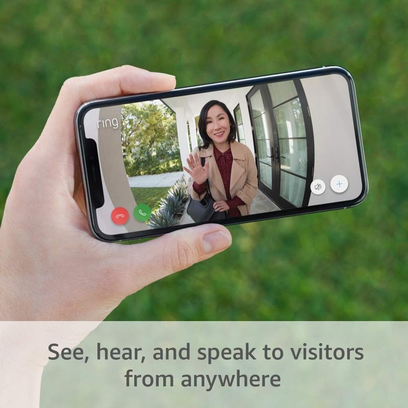 Venetian Bronze - Ring Video Doorbell - 1080p HD video improved motion detection gallery