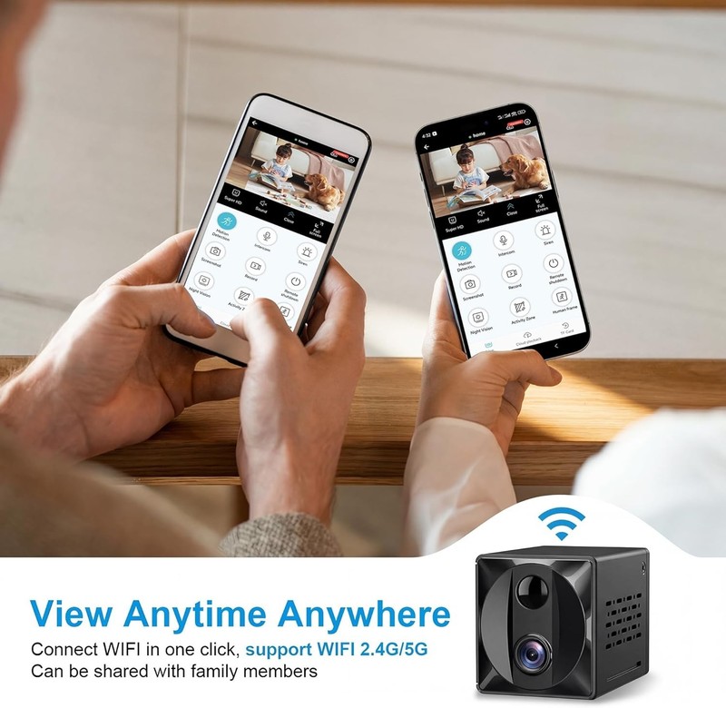 4K WiFi Wireless Camera, 100 Days Standby Battery Life,AI Motion Detection Alert gallery
