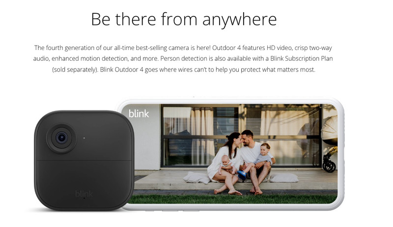 ⭐️ Blink Outdoor 4th Gen 2023 HD Wireless smart Security System 5 Cameras Kit⭐️ gallery