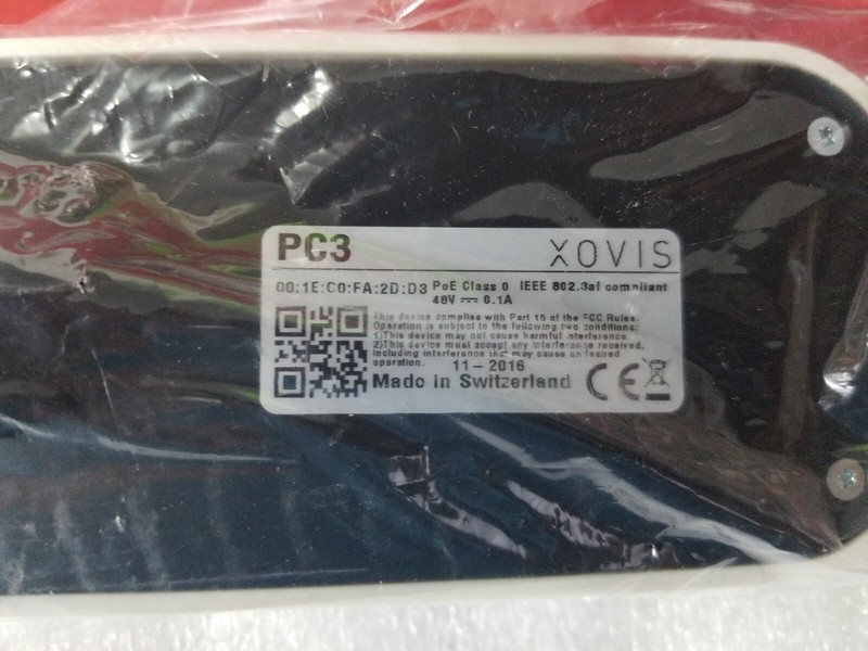 Xovis PC3 3D People Counting Sensor White A00 267 (NO CABLES) gallery