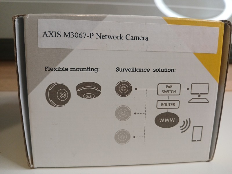 Axis M3067-P 6MP Network Mini Dome Camera (01731-001) gallery