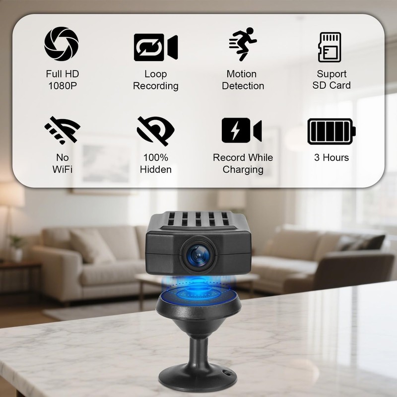 64GB Video Camera 1080P Security Camera Motion Detection gallery
