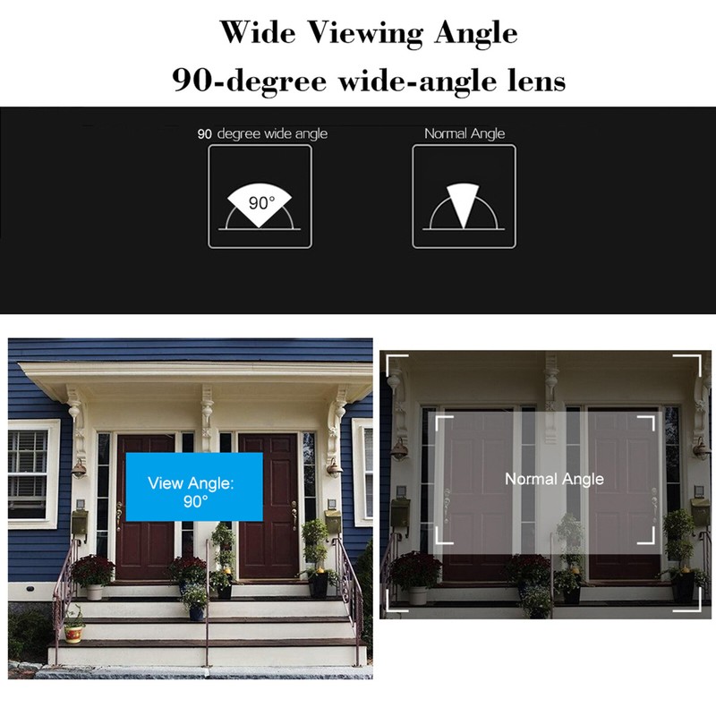 Digital Door Viewer Peephole Door Doorbell 2.8-inch LCD Screen Night T0Y9 gallery