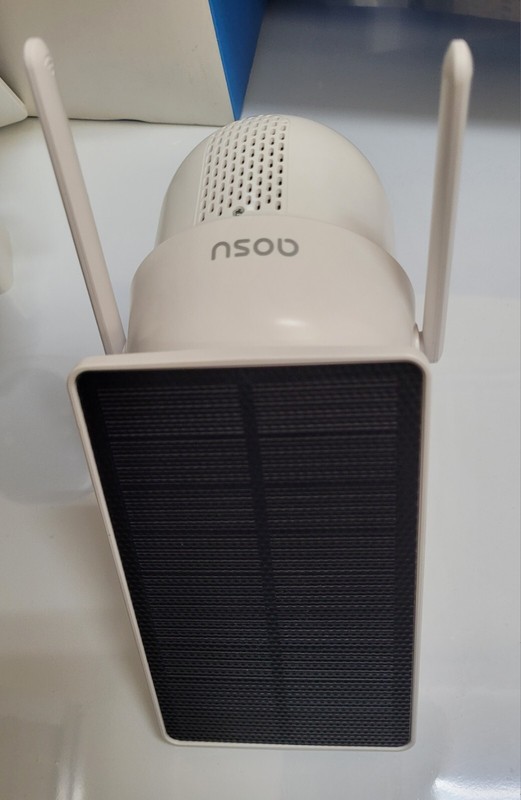 AOSU Security Cameras Outdoor Wireless 2 Cam-Kit, No Subscription, Solar-Powered gallery