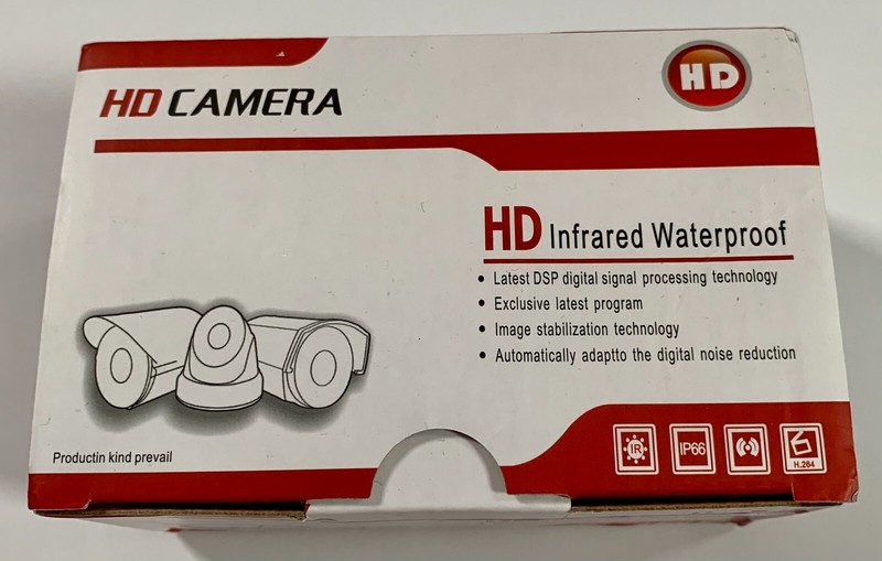 HD Camera Infrared Waterproof DSP Digital 4 LED Light New In Box Silver gallery