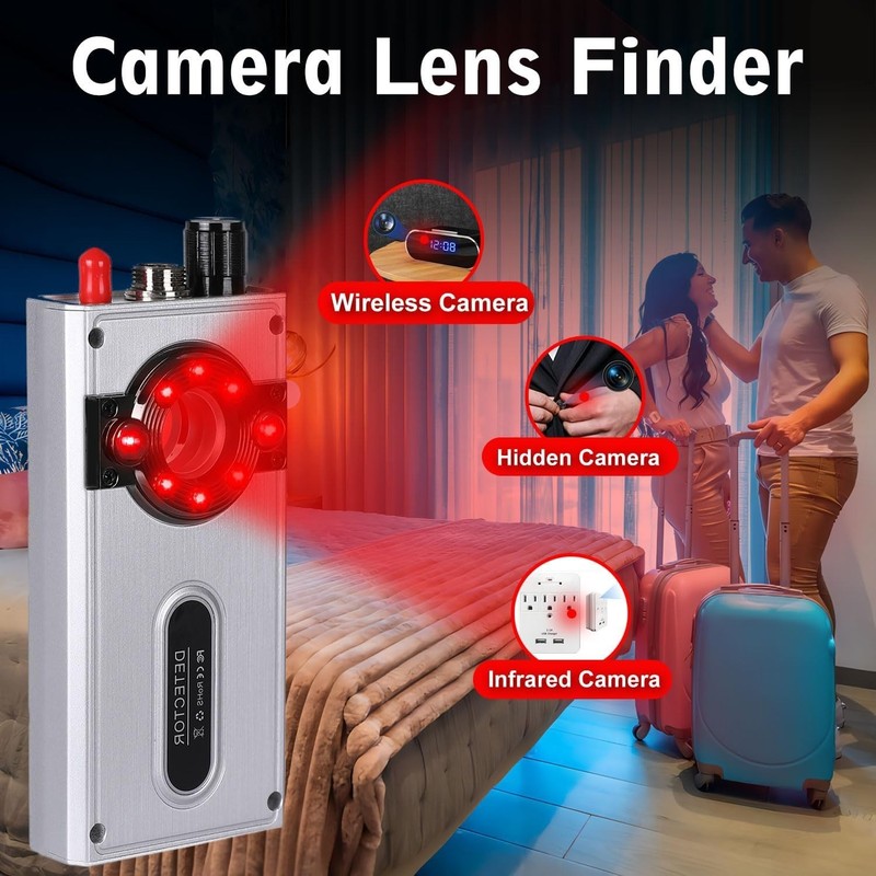 Hidden Camera Detector & Bug Detector – Magnetic Tracker & Wireless Signal Finde gallery