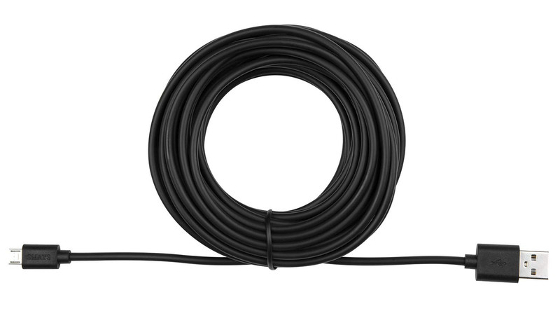 Smays 25 Ft Micro USB Cable Replacement for Wyze Cam, Nest Camera – Extra Long E