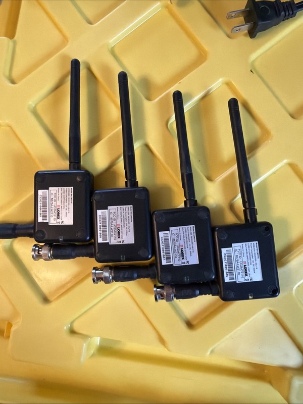 Lot of 4 Lorex LW2110 SMA Wireless Digital Security Camera Receivers With Wires gallery
