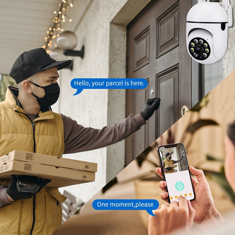 Wireless Security Camera System Outdoor Home 5G Wifi Night Vision Cam 1080P HD gallery