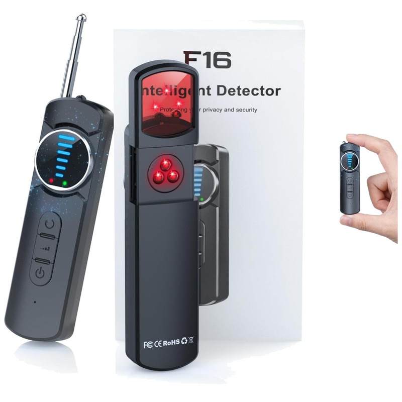 AI Chip Hidden Camera Detector | 6 Modes Anti-Spy Finder