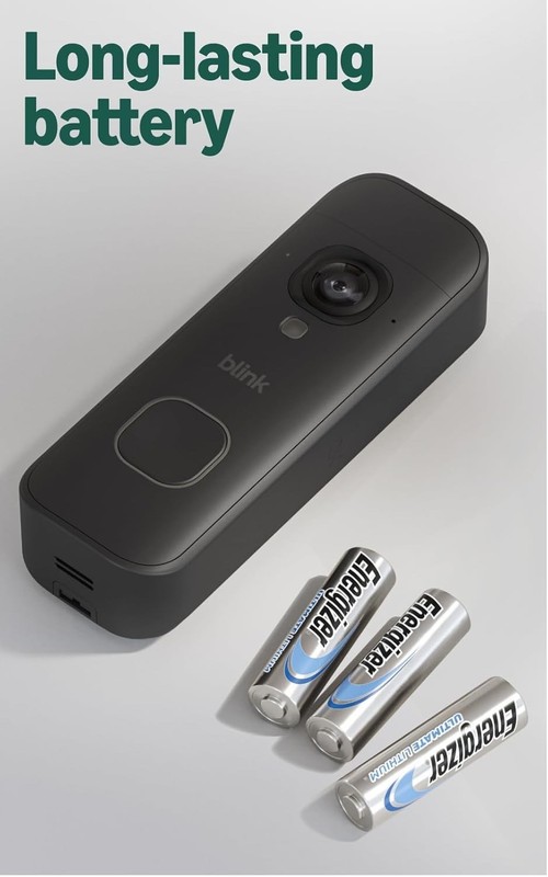 Blink Battery Doorbell 2K+ (newest model) — Wireless video doorbell, 2K resoluti gallery