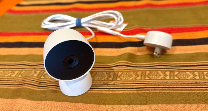Google Nest Security Camera (Indoor, Wired) 2nd Gen GJQ9T - Discrete White gallery