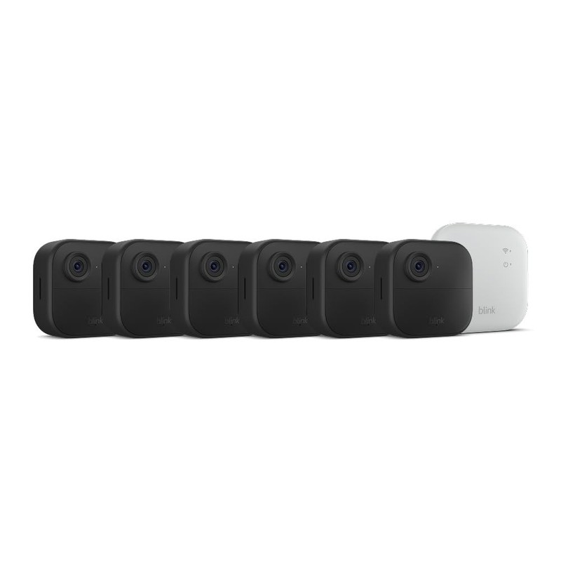 Blink Outdoor 4 XR Wireless Security 6 Camera System with XR Sync Module NEW