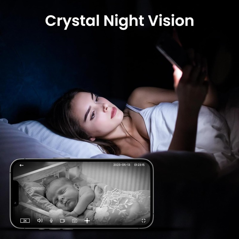 HD Indoor Security Camera with Continuous Recording & Night Vision - 24/7 Safety gallery
