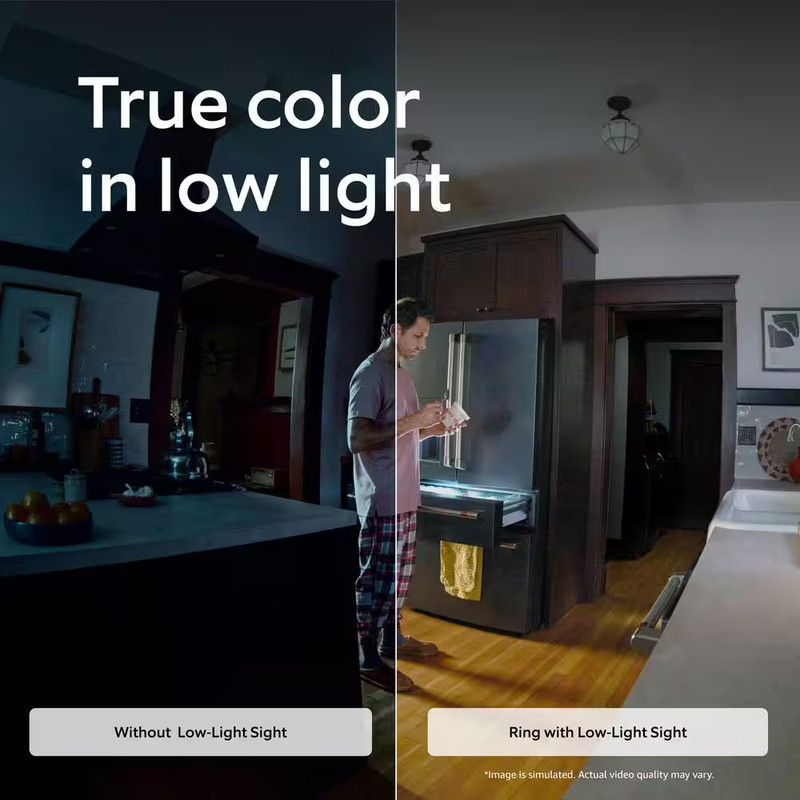Indoor Cam plus - Plug-In Retinal 2K Security Camera, 4X Enhanced Zoom, Low-Ligh gallery