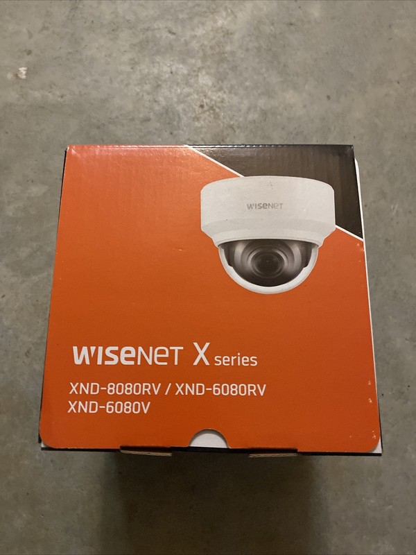 *WISENET* Samsung X Series XND-6080RV Network Camera NEW