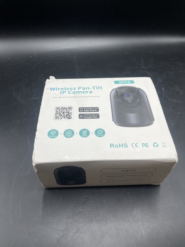 Smart PTZ – Pan-Tilt IP Camera Full HD, Motion Detection,Wirelss Network 2 Pack