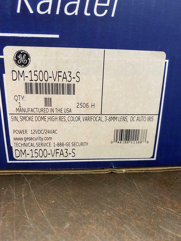 GE Security DM1500VFA3S Color High Resolution Vari-View Dome Camera gallery