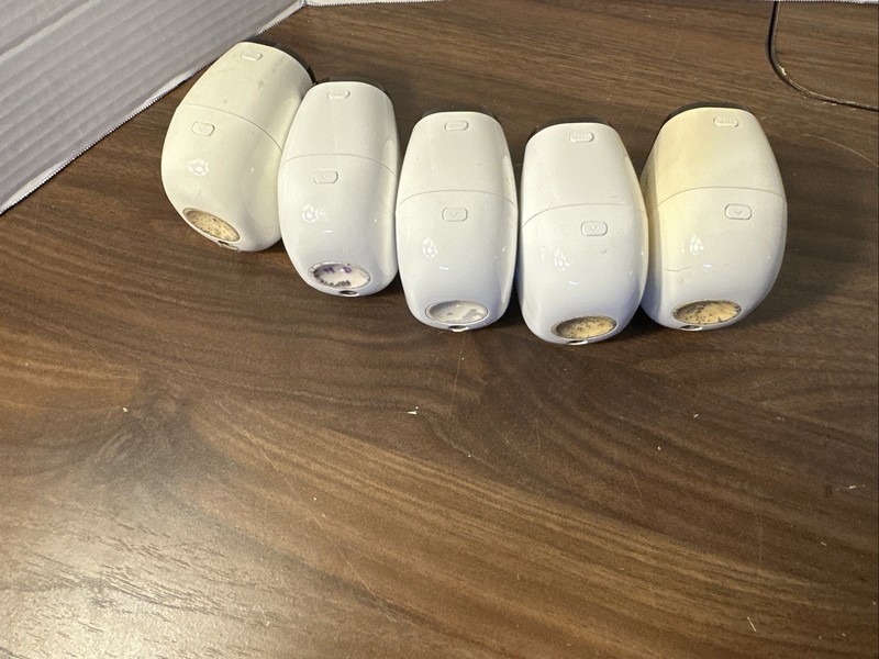 Lot of 5 Netgear Arlo Pro VMC4030 Wireless Security Cameras Untested gallery