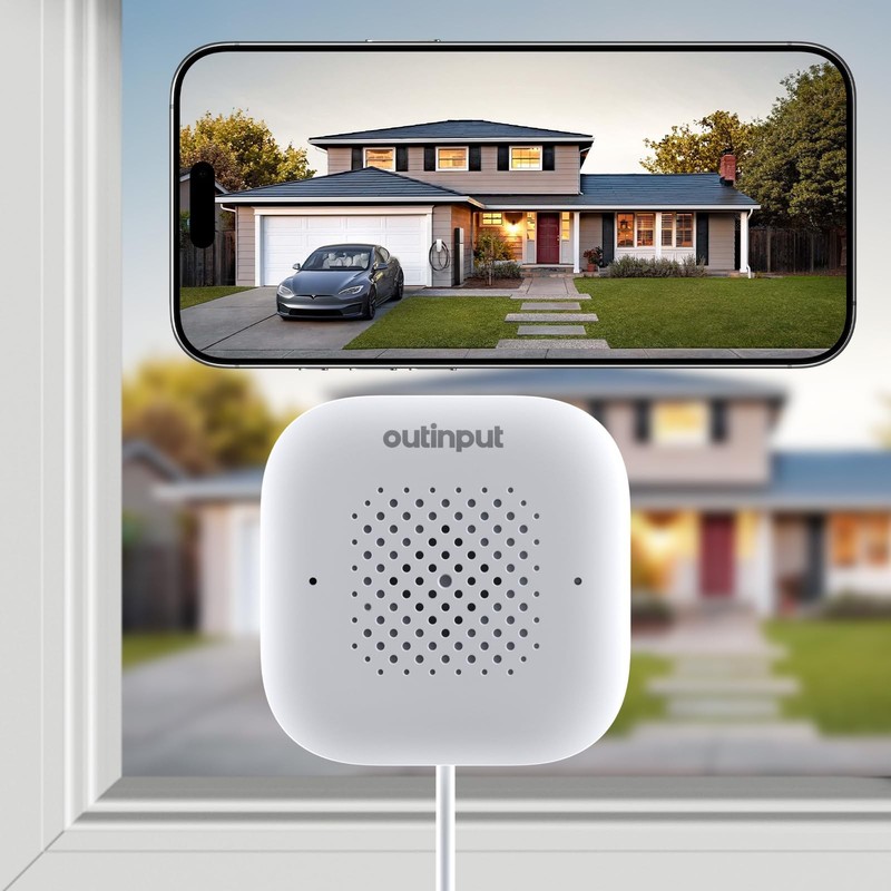 Outinput Window Camera 2K 3MP WiFi Security Camera for Home Security AI Color