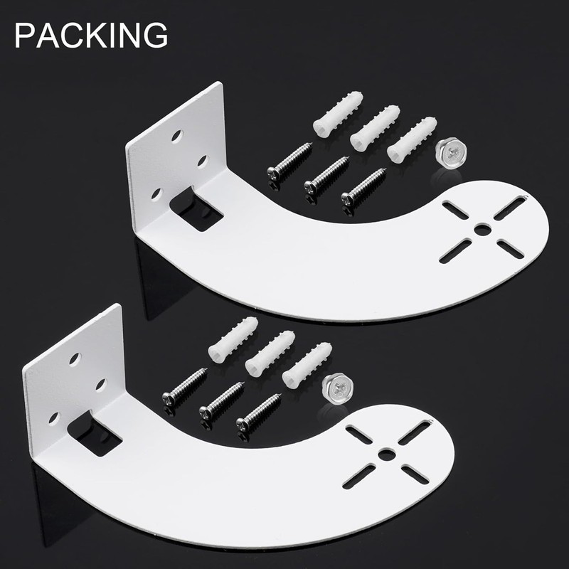 2Pack Camera Wall Mount for Wyze Cam Pan V3/Wyze Cam V4/V2,Maximum Coverage o... gallery