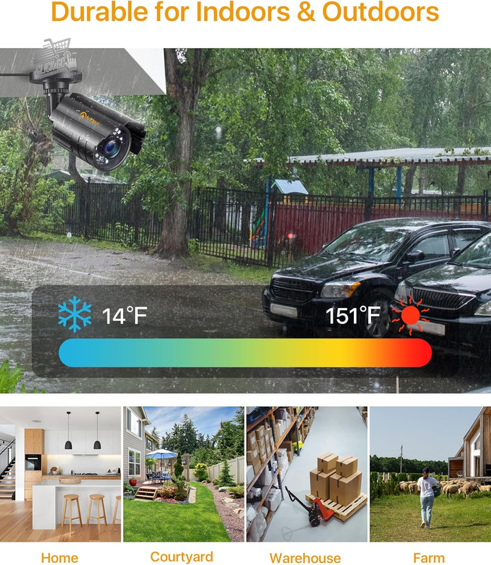 1080P Full HD AHD CVI TVI Analog 2MP Night Outdoor Surveillance Camera gallery