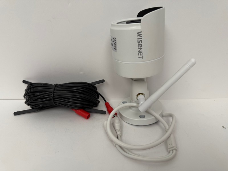 SAMSUNG WISENET SNC-79441BW 1080P WIRELESS IR SECURITY CAMERA w/ 45' CABLE gallery