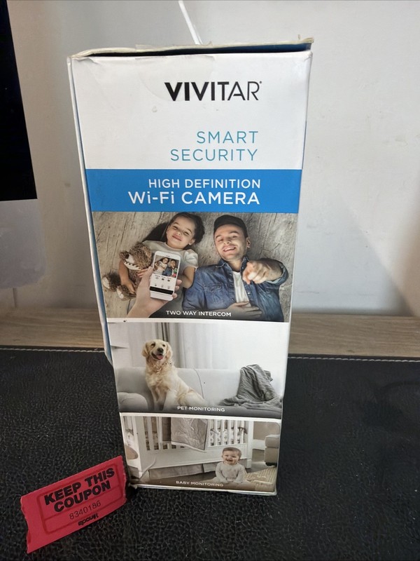 Vivitar 360 Wide Angle View Smart Home 1080p HD Security Camera gallery