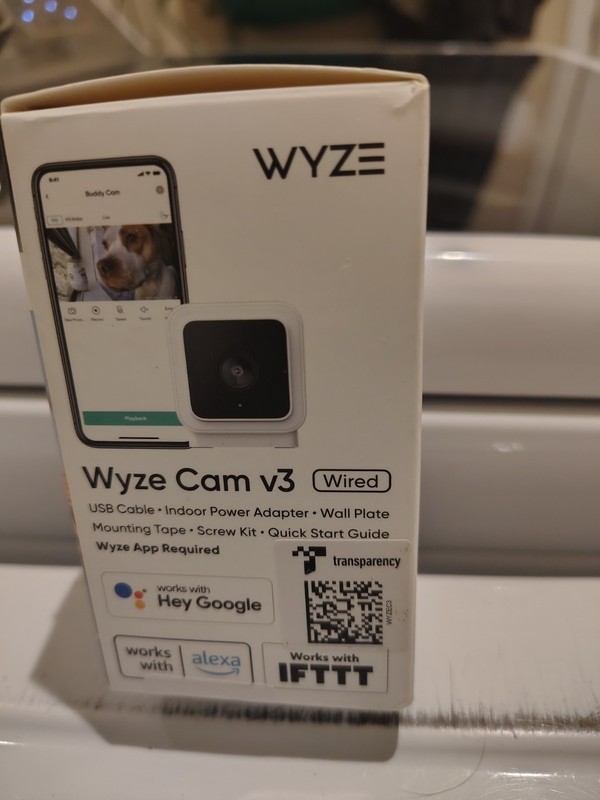 Wyze Cam V2 and V3 Security Cameras With Mount Brackets gallery