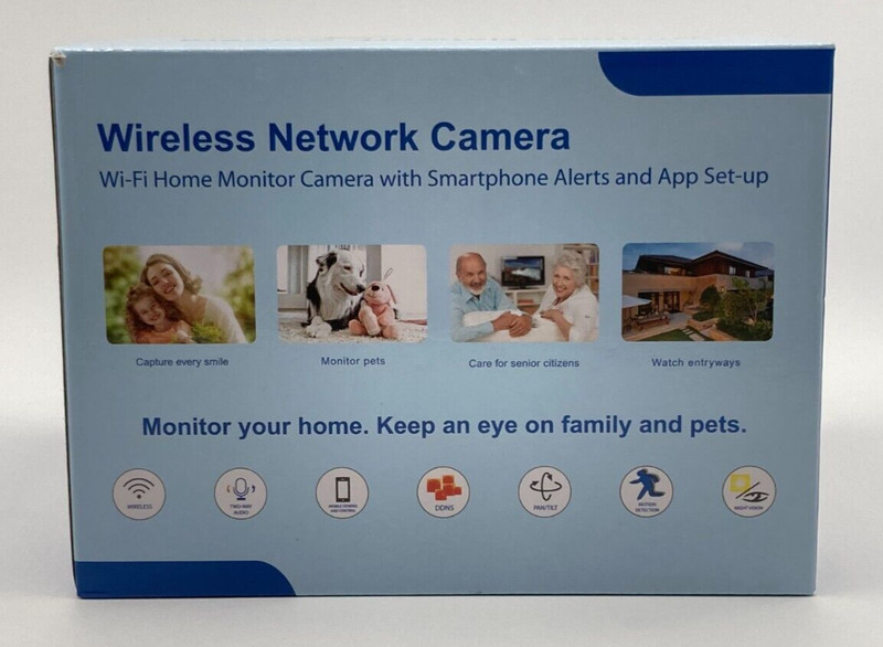Wireless Network Wi-Fi Home Monitor Camera with Smartphone Alerts & App Set-Up gallery