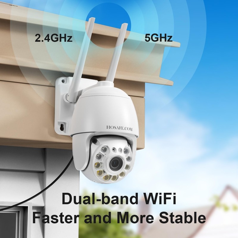 Plug-in Cameras for Home Security 4MP HD, Hosafe WiFi Security Cameras Wirele... gallery