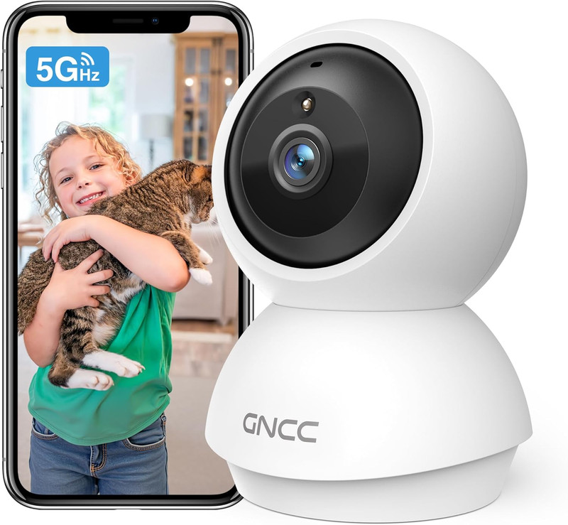 2K Wifi Cameras for Home Security, Security Camera Indoor, Baby/Pet Camera with