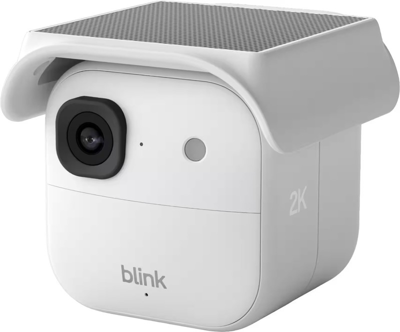 Blink – Solaris 2K+ Solar-powered wireless smart security camera, runs in a…