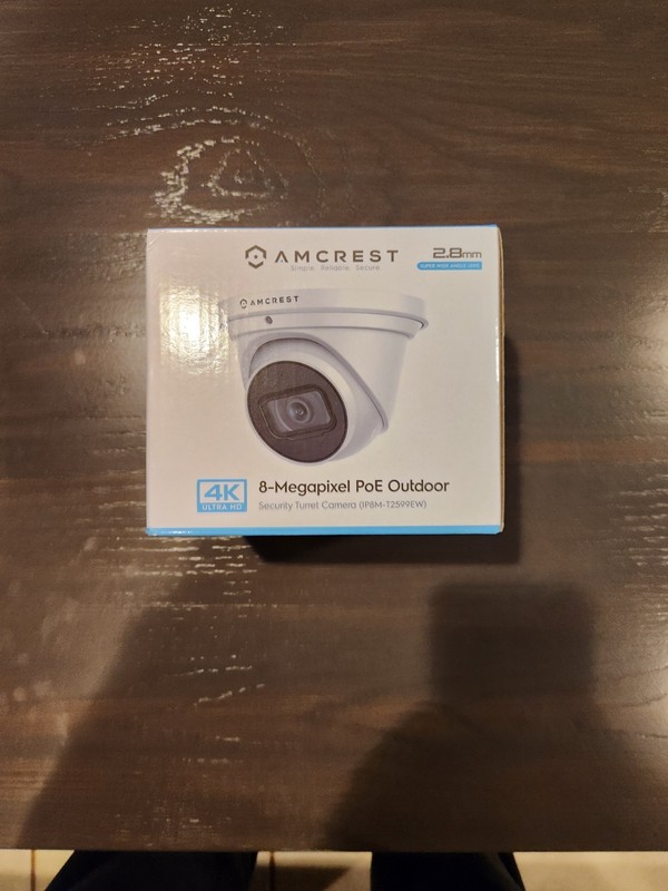 Amcrest IP8MT2599EW 164ft NightVision, 2.8mm Lens, IP67 Weatherproof, MicroSD... gallery