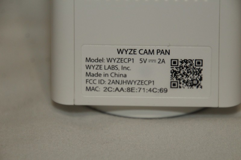 WYZE CAM PAN WYZECP1 INDOOR WI-FI CAMERA WITH NIGHT VISION AND 2-WAY AUDIO WORKS gallery