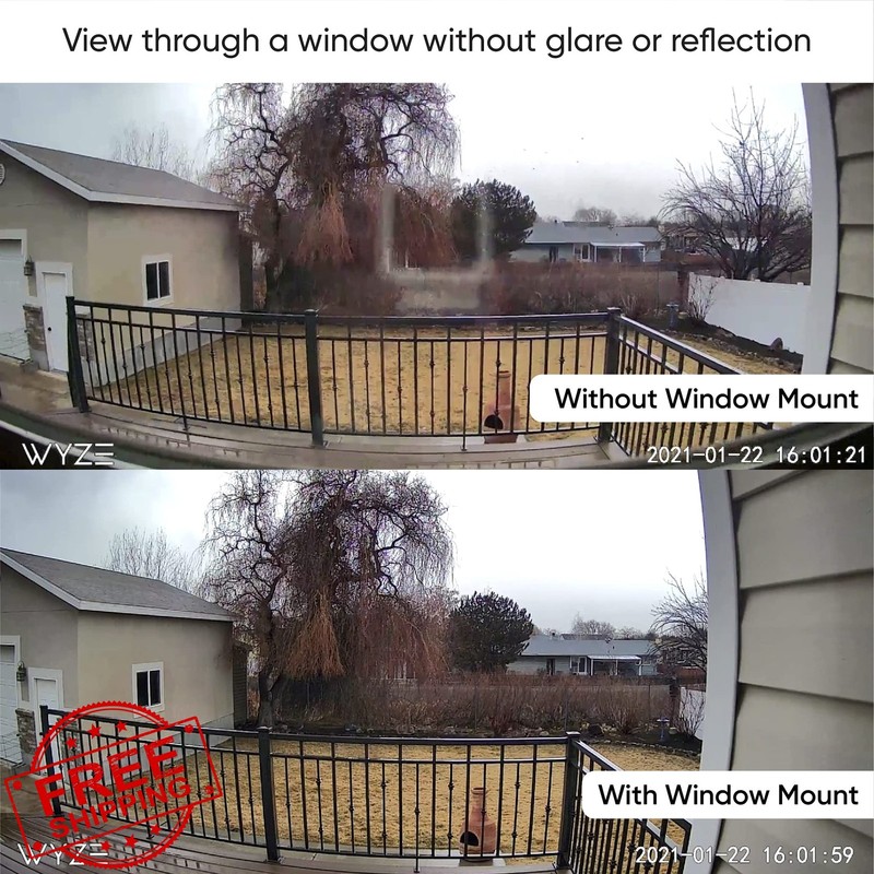 WYZE Black Window Mount for Wyze Cams gallery