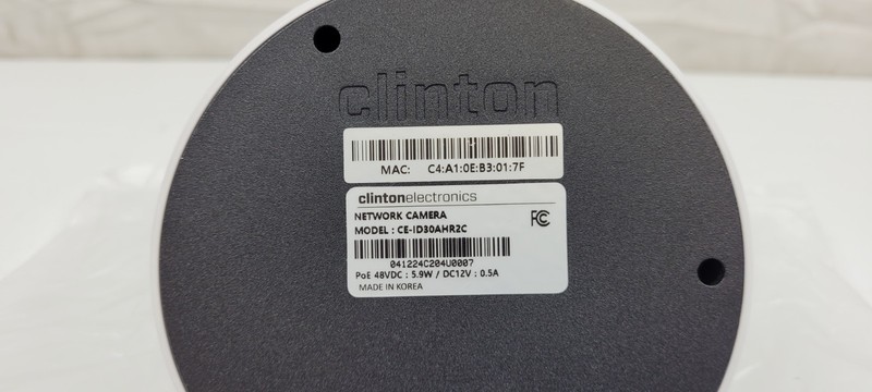 CLINTON CE-ID30AHR2C 2MP IP Indoor Dome w/ HDMI gallery