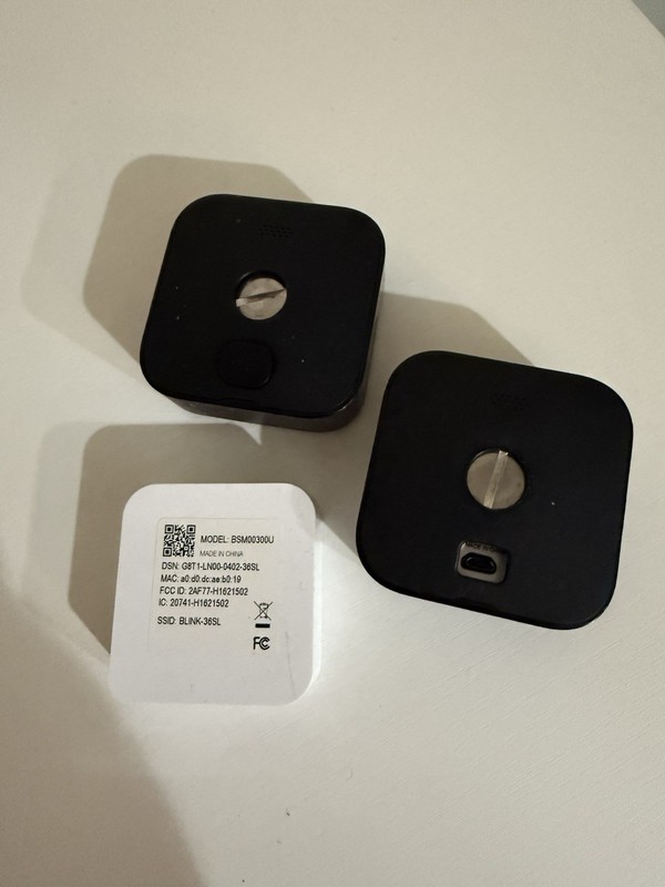 Blink Outdoor Cameras & Sync Module 2 – For Parts or Repair – Lot of 3 gallery